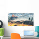 Island Hawaii Is Engulfed Wall Decal