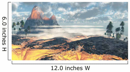 Island Hawaii Is Engulfed Wall Decal