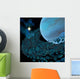 Planetary Ring Orbits around Wall Decal