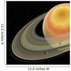 Artist's Concept Planet Saturn Wall Decal