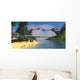 Futuristic Tropical Paradise Colony Wall Decal