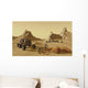 Two Explorers Collect Rock Wall Decal