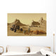 Two Explorers Collect Rock Wall Decal