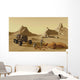 Two Explorers Collect Rock Wall Decal