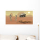 Two Intrepid Explorers Discuss Wall Decal