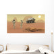 Two Intrepid Explorers Discuss Wall Decal
