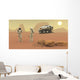 Two Intrepid Explorers Discuss Wall Decal