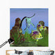Angelfish Try to Swim Wall Decal