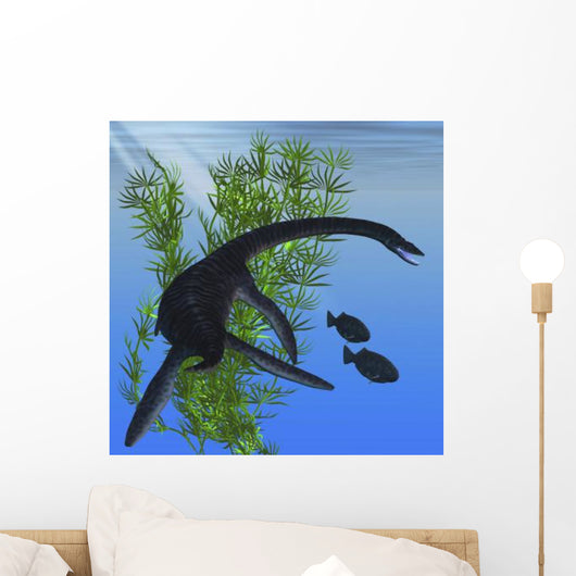 Plesiosaurus Dinosaur Jurassic Era Wall Decal