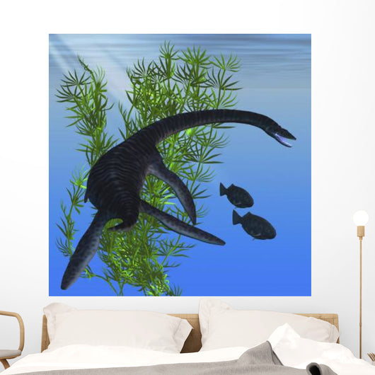 Plesiosaurus Dinosaur Jurassic Era Wall Decal
