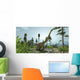 Herd Diplodocus Dinosaurs Graze Wall Decal