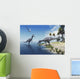 Suchomimus Dinosaurs Feed Fish Wall Decal