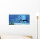 Plesiosaurus Dinosaurs Swimming Jurassic Wall Decal