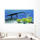 School Lemonpeel Angelfish Swim Wall Decal