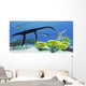 School Lemonpeel Angelfish Swim Wall Decal