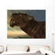 Saber-tooth Cat with Dagger Wall Decal