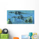 Two Suchomimus Dinosaurs Search Wall Decal