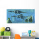 Two Suchomimus Dinosaurs Search Wall Decal
