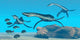 Plesiosaurus Dinosaurs Hunt School Wall Decal