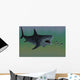 Tuna Fish Escape from Wall Decal