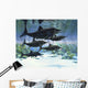 Group Ichthyosaurs Swimming Prehistoric Wall Decal