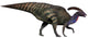 Dinosaur from Cretaceous Period Wall Decal