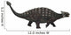 Ankylosaurus Armored Dinosaur from Wall Decal Design 1