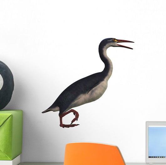 Hesperornis Genus Flightless Birds Wall Decal