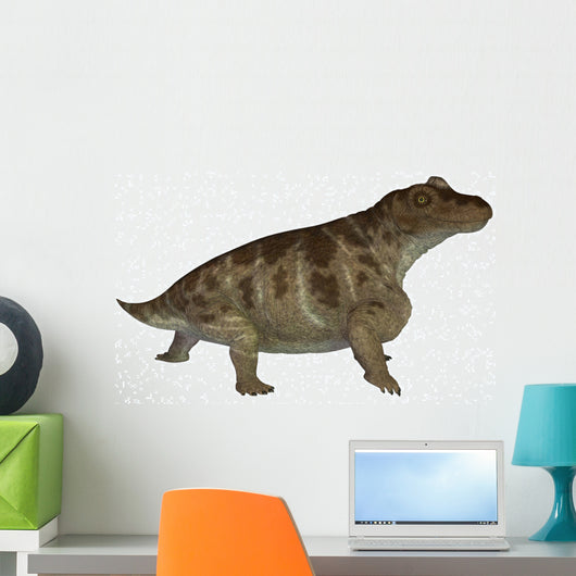 Keratocephalus Semi-aquatic Dinosaur from Wall Decal
