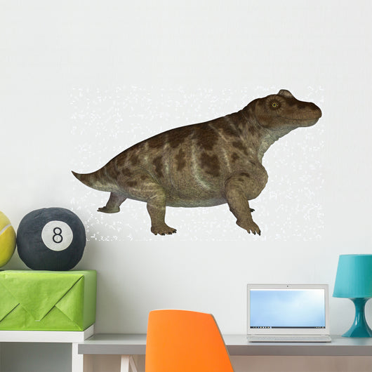 Keratocephalus Semi-aquatic Dinosaur from Wall Decal