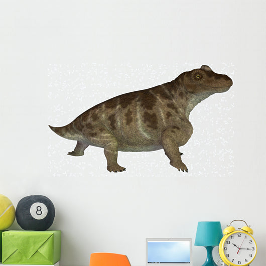 Keratocephalus Semi-aquatic Dinosaur from Wall Decal