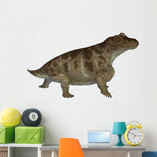 Keratocephalus Semi-aquatic Dinosaur from Wall Decal