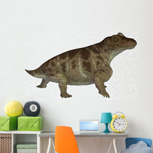 Keratocephalus Semi-aquatic Dinosaur from Wall Decal