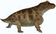Keratocephalus Semi-aquatic Dinosaur from Wall Decal