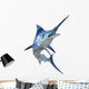 Blue Marlin Wall Decal