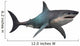 Megalodon Shark Wall Decal Design 3
