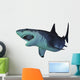 Megalodon Shark Wall Decal Design 1