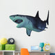 Megalodon Shark Wall Decal Design 1