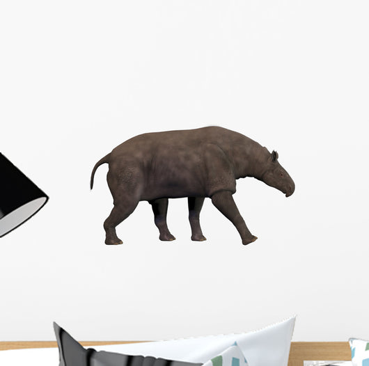 Paraceratherium Extinct Rhinoceros-like Mammal Wall Decal