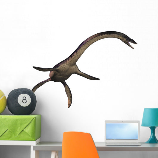 Plesiosaurus Large Marine Predatory Wall Decal
