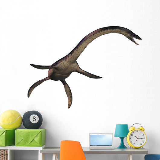 Plesiosaurus Large Marine Predatory Wall Decal