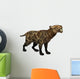 Illustration Smilodon Cat from Wall Decal