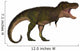 Tyrannosaurus Rex Large Carnivore Wall Decal Design 4