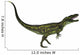 Torvosaurus Large Theropod Dinosaur Wall Decal