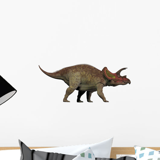 Triceratops Herbivorous Dinosaur from Wall Decal