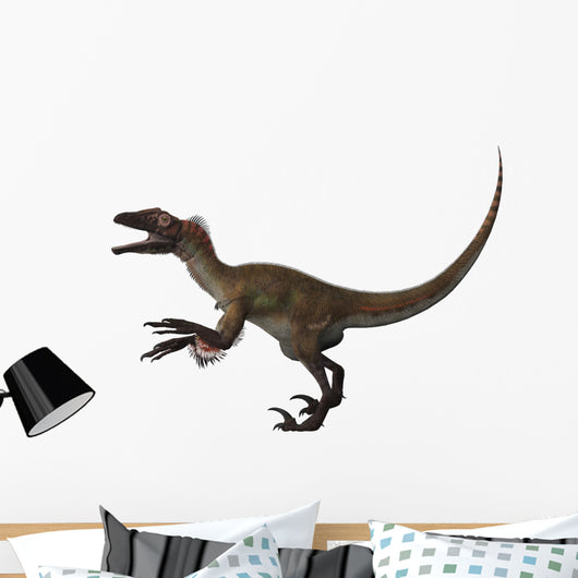 Utahraptor Carnivorous Dinosaur from Wall Decal
