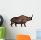 Woolly Rhinoceros Extinct Mammal Wall Decal