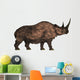 Woolly Rhinoceros Extinct Mammal Wall Decal