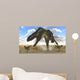 Gigantic Torvosaurus Chasing Two Wall Decal