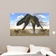 Gigantic Torvosaurus Chasing Two Wall Decal